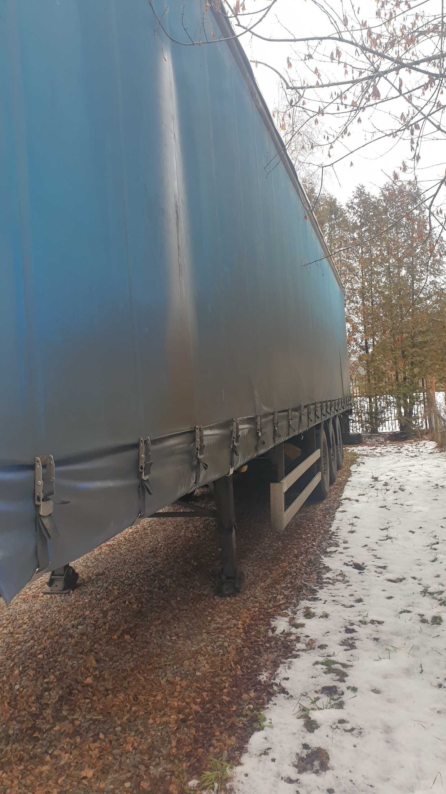 Naczepa FRUEHAUF osie SAF ocynk