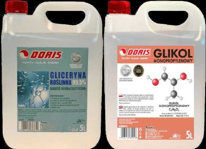glikol i gliceryna po 5l