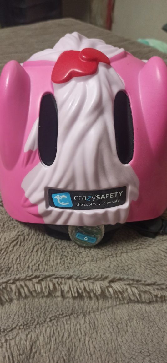 Kask jednorożec dla dziewczynki