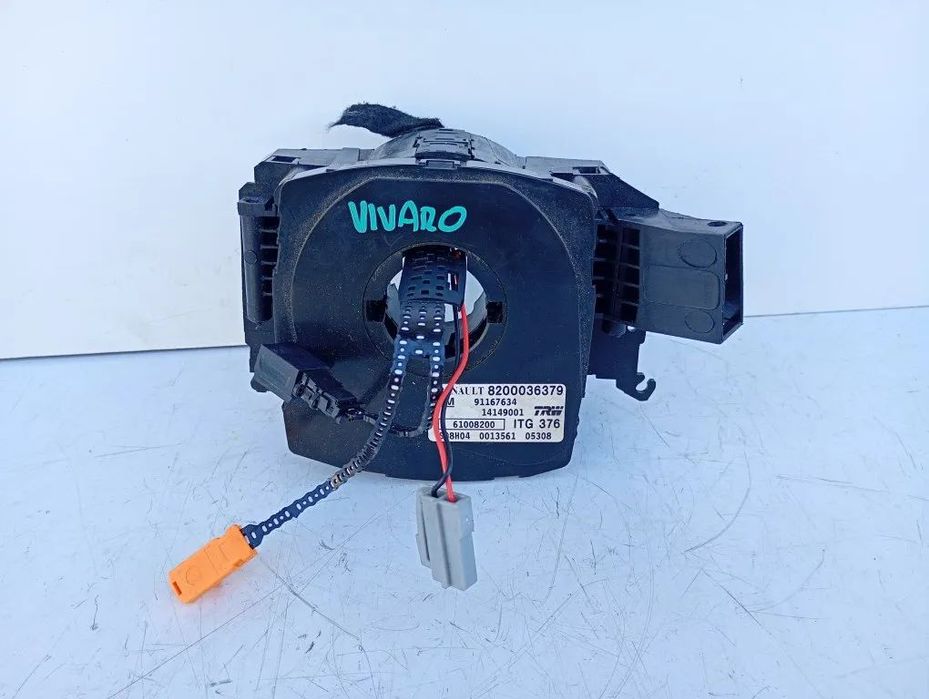 Czujnik Kąta Skrętu Taśma Pod Kierownicę 8200036379 Opel Vivaro A Renault Trafic II 2005r