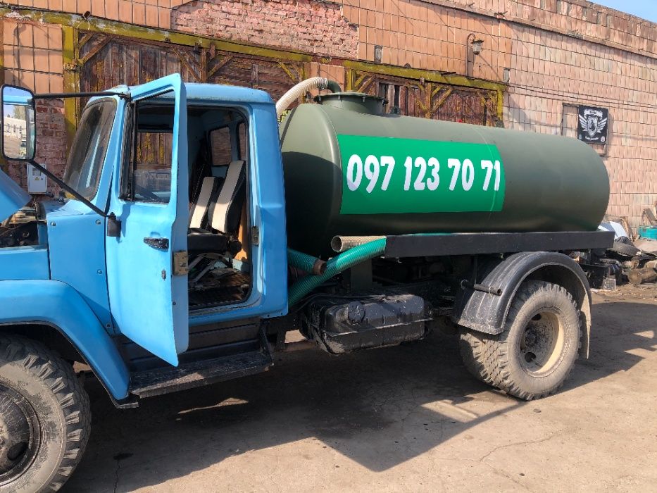 викачка септиків, туалетів,вигрібних ям, чищення каналізаціі та труб