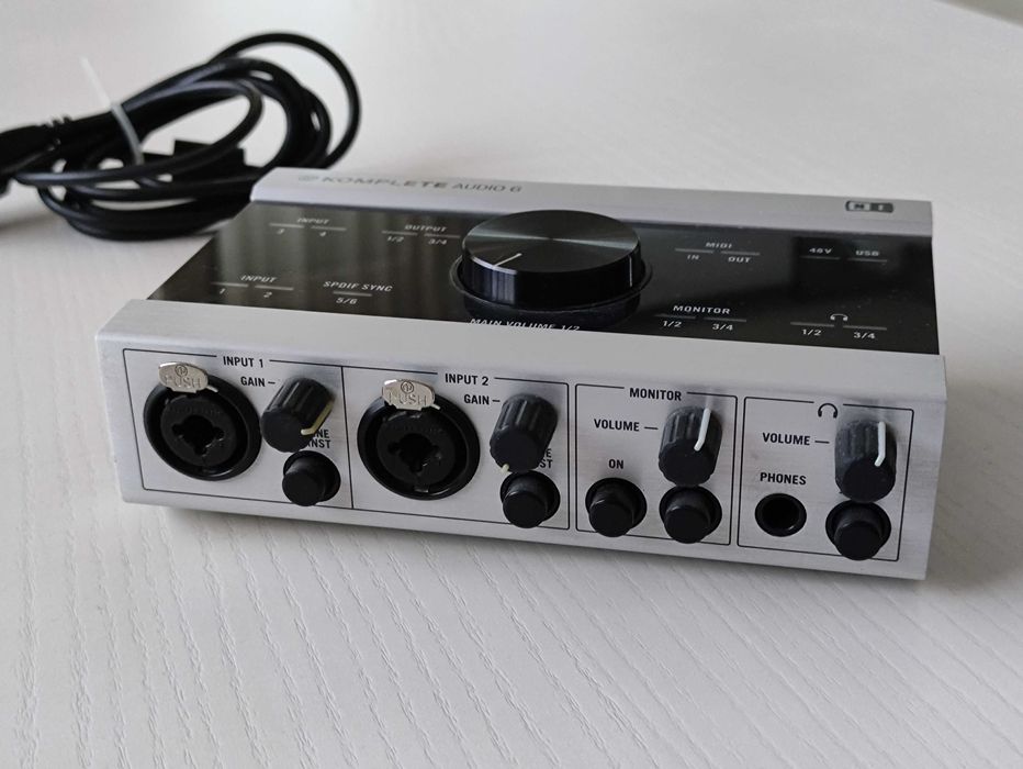 Komplete Audio 6 MK1 – Native Instruments – звукова карта