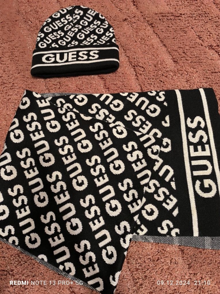 Набір шапка шарф Guess оригінал
