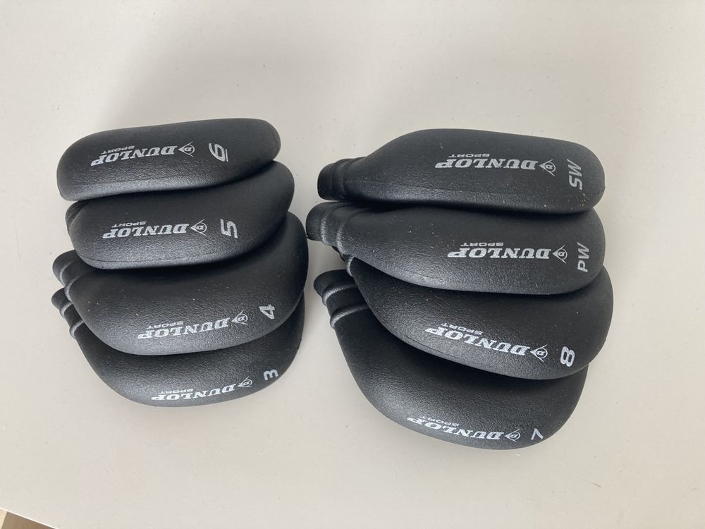 8 żelazne pokrowce - Dunlop golf headcover