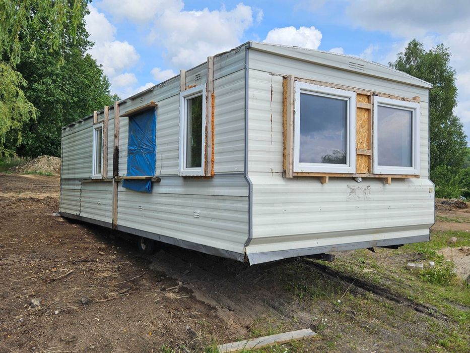 Domek ogrodowy całoroczny 10m x 3.5m