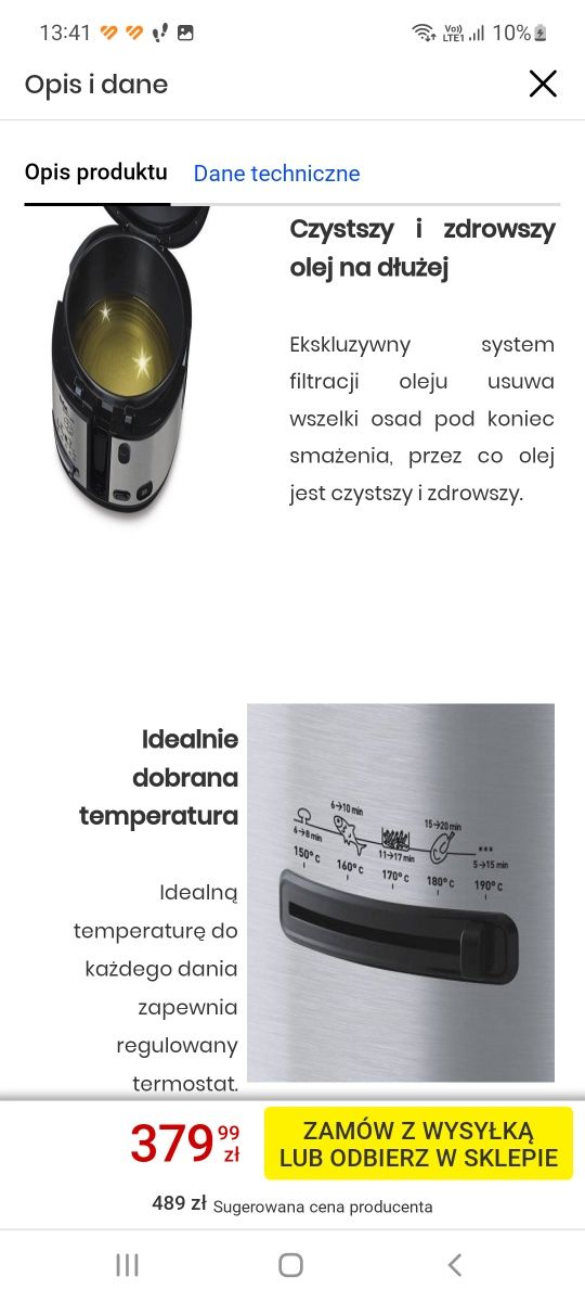 Frytkownica Tefal