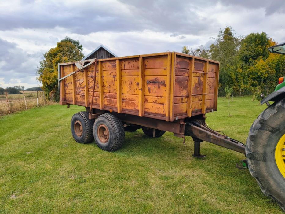 Przyczepa skorupowa tandem 12 ton