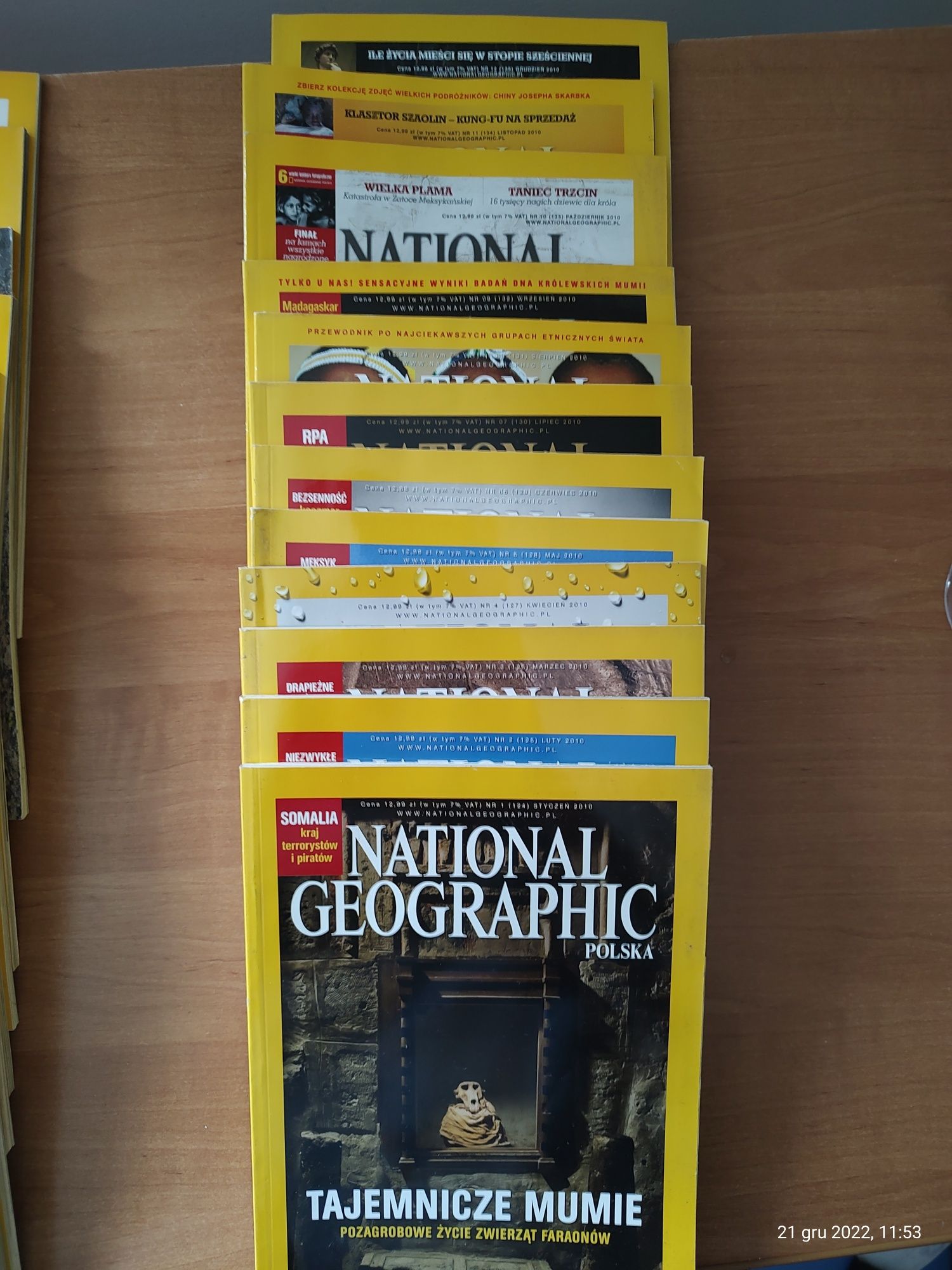 Magazyn National Geographic 2009 do 2012