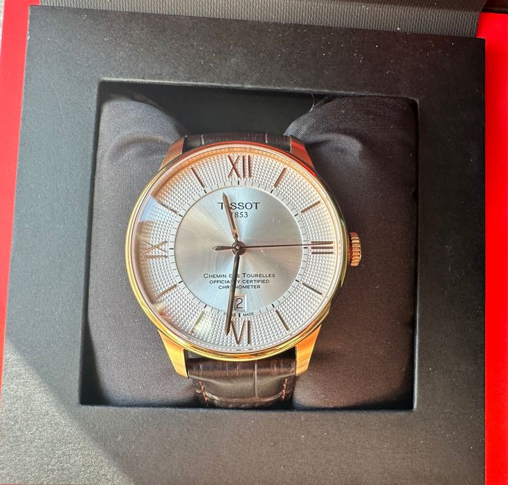 Zegarek Tissot Chemin Des Tourlles Powermatic 80 COSC 42mm męsk