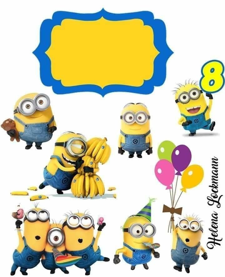 Wydruk cukrowy A4 Włoski papier Minionki