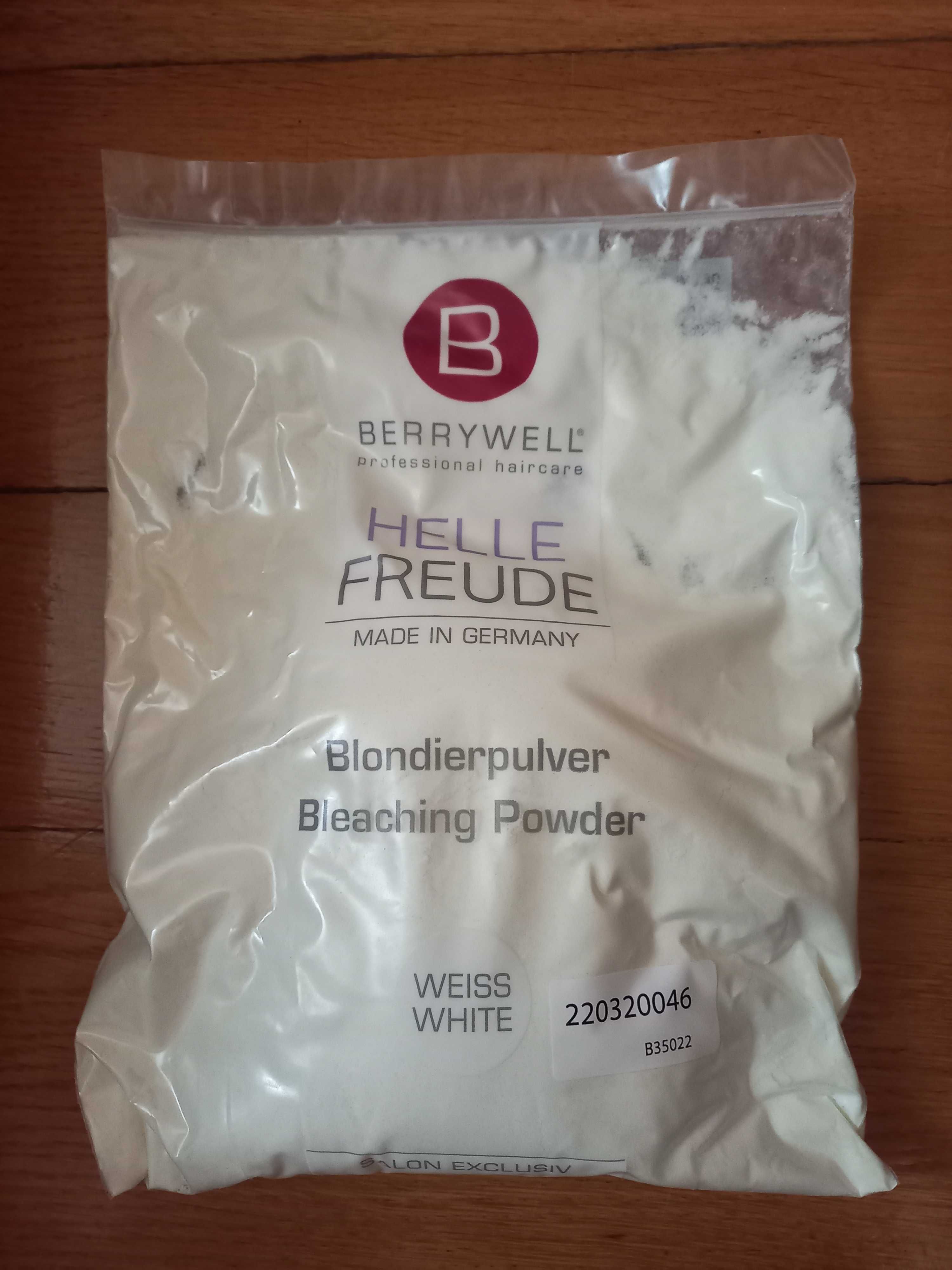 HelleFreude koloryzacja 400g, 1kg Berrywell Bleaching Powder