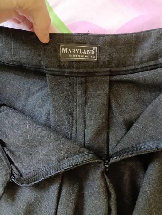 Брюки женские на запах: M-L, 46-48 размер, демисезон, Турция