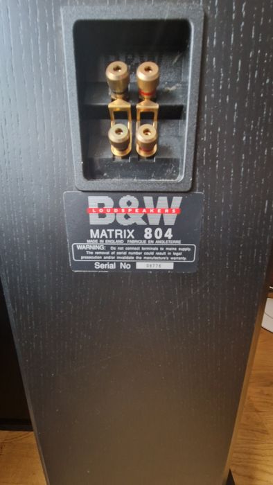 Sprzedam Kolumny B&W, Bowers & Wilkins, 804