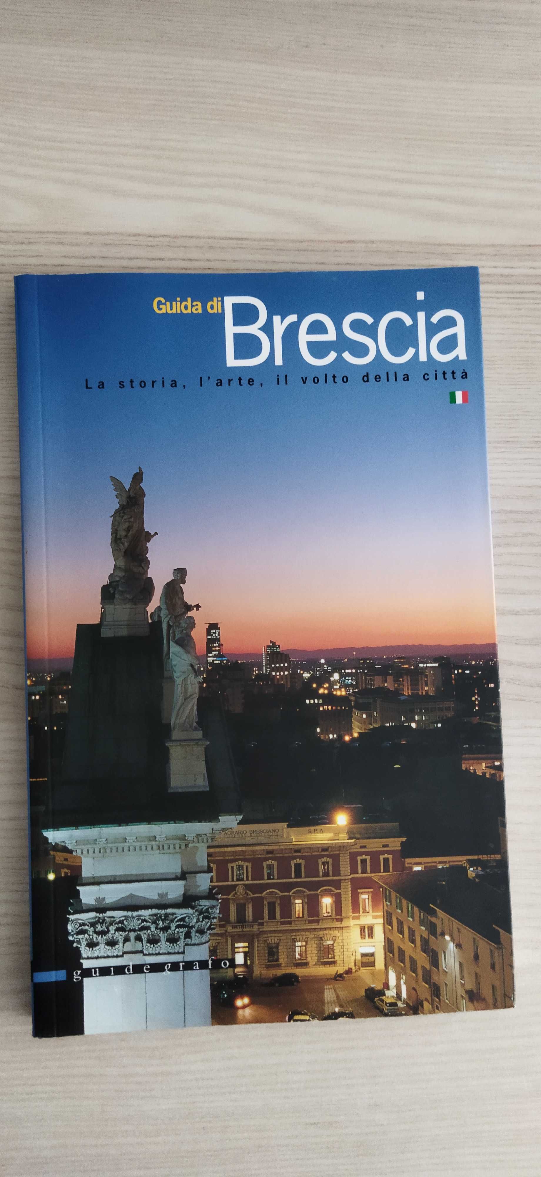 Książka/przewodnik po Brescia w języku włoskim