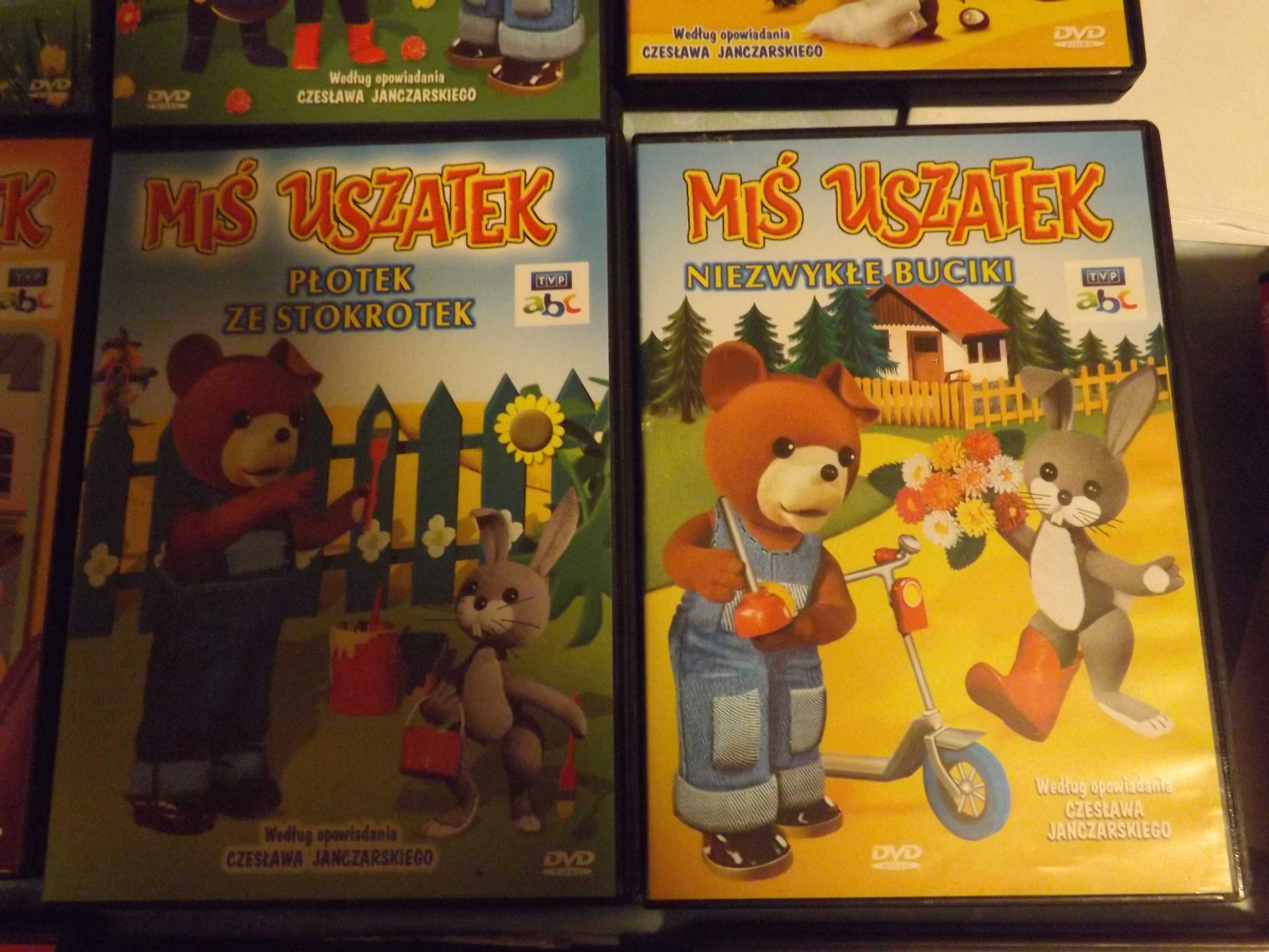 Nowe przygody Misia Uszatka, Uszatek, bajki bez przemocy, filmy dvd