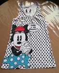 Para DAR!!! ORIGINAL DISNEY Camisola MINNIE de menina. 
100% algodão.