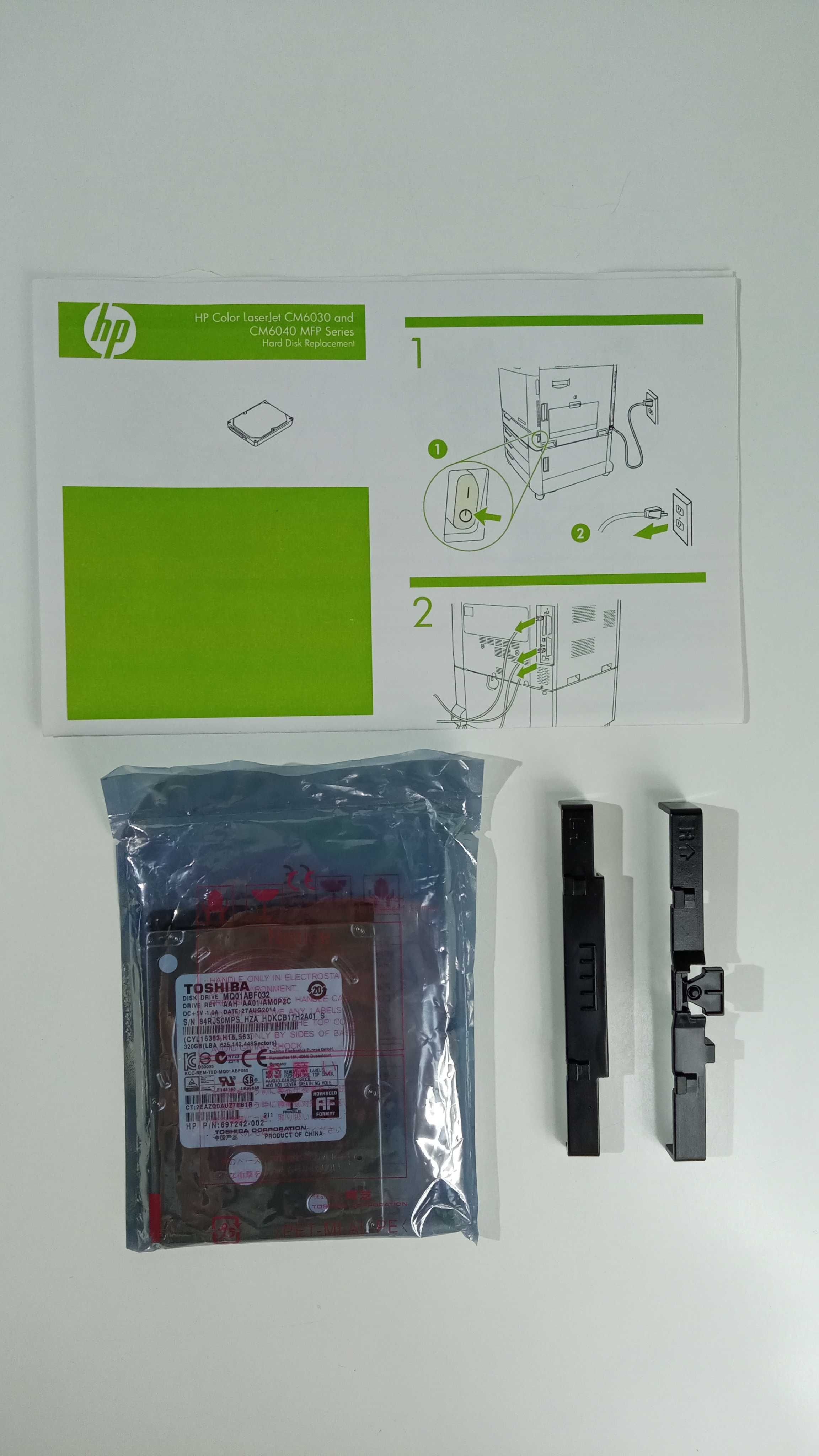 Dysk twardy Toshiba Mq01ABF032 HP Color LaserJet CM6030 / CM6040 MPF