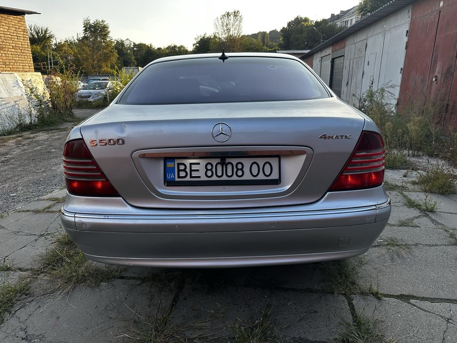 Mercedes S500 4matic З ЖИВИМ МОТОРОМ