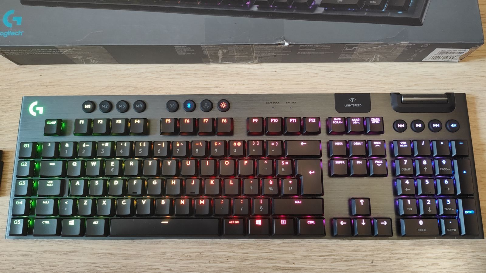 Klawiatura Logitech G915 Romer-G Liniowy