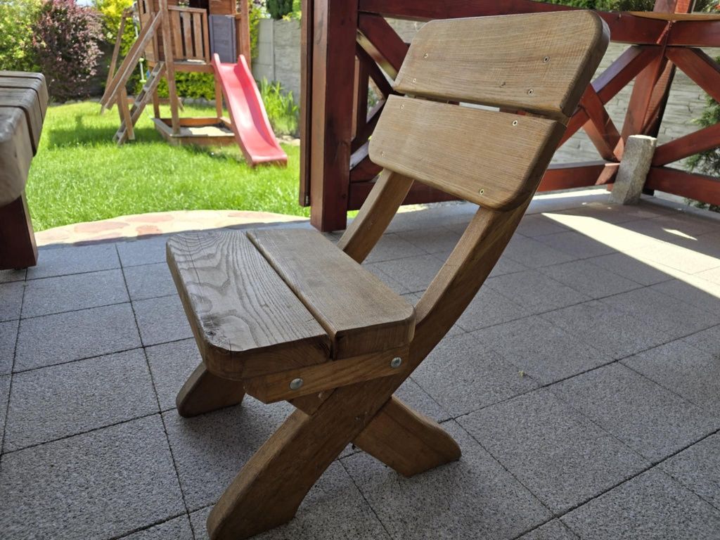 Meble ogrodowe, bardzo solidne, robione na zamówienie JESION