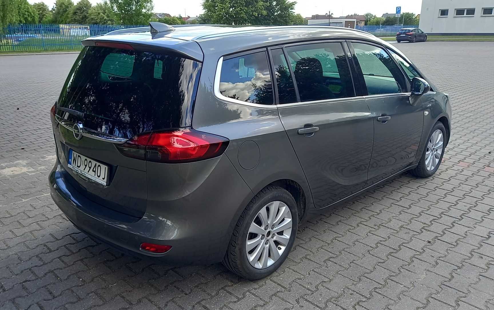 Opel Zafira C Lift, 2017r, 1.4T, Salon PL,Navi, Kamera, LED