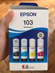 Zestaw tuszy CMYK Epson 103