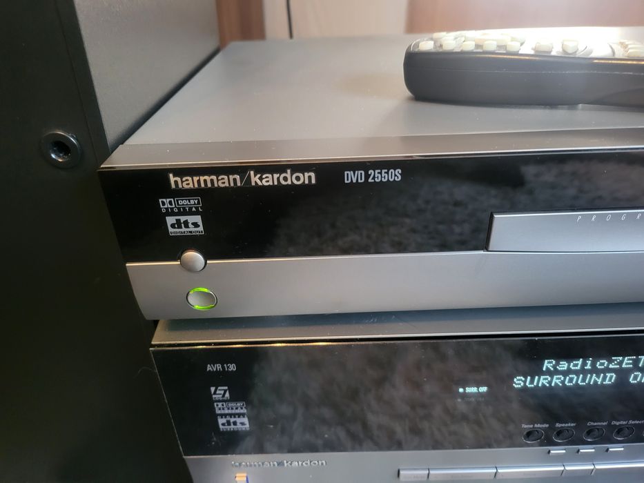 Amplituner harman/kardon avr130  +DVD harman