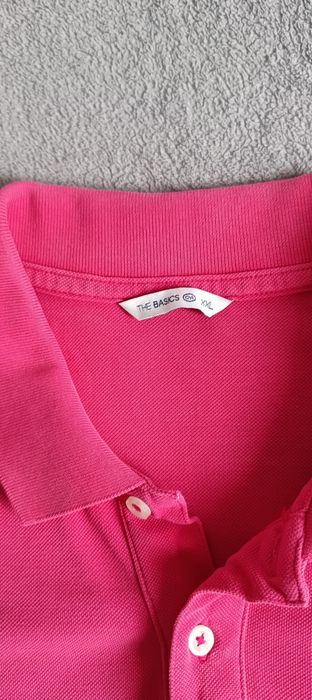 Koszulka polo XXL C&A różowa