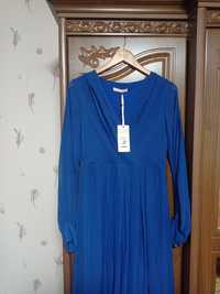 Платье Турция синее размер L 40 новое