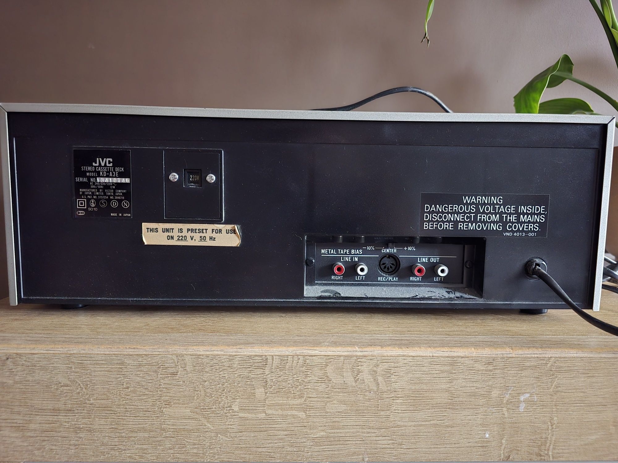 Magnetofon JVC KD-A3