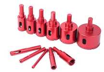 Zestaw 11 otwornic diamentowych 6-50mm STEEIRO