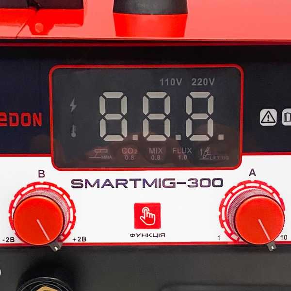 Сварочный полуавтомат инверторный Edon SmartMIG-300 + проволока