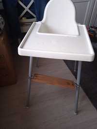 Krzesełko do karmienia IKEA Antilop z podnóżkiem