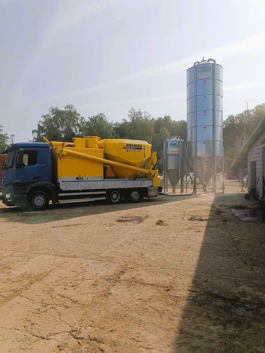 Mobilna mieszalnia pasz-usługa