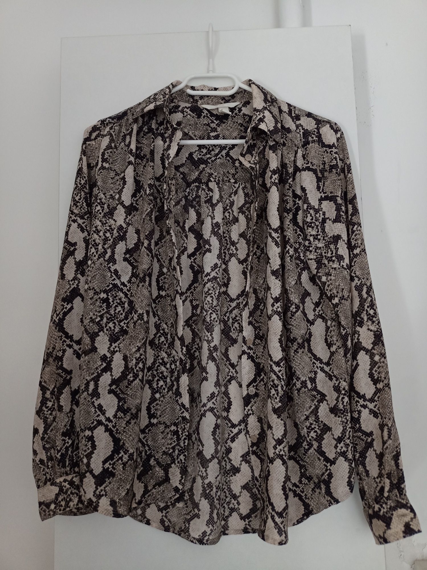 Koszula wężowy wzór h&m xs
