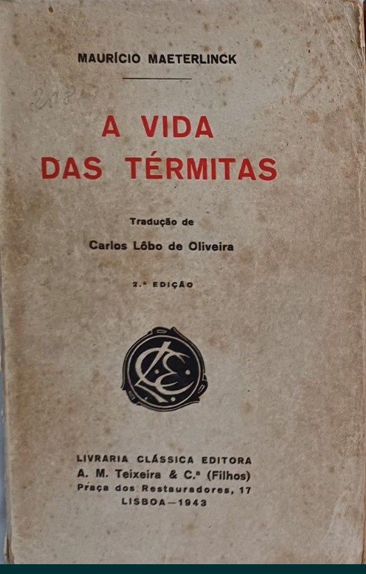 Insetos Térmitas Livro Raro