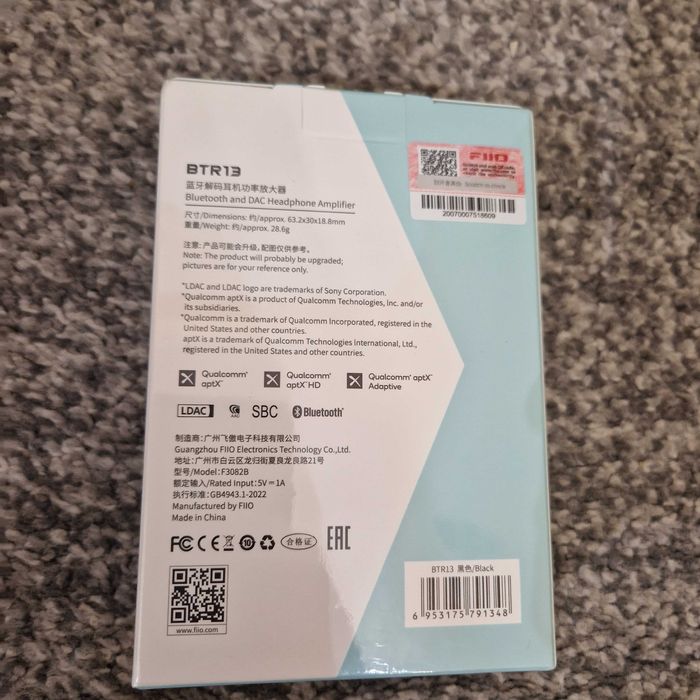 Przetwornik DAC FIIO BTR13