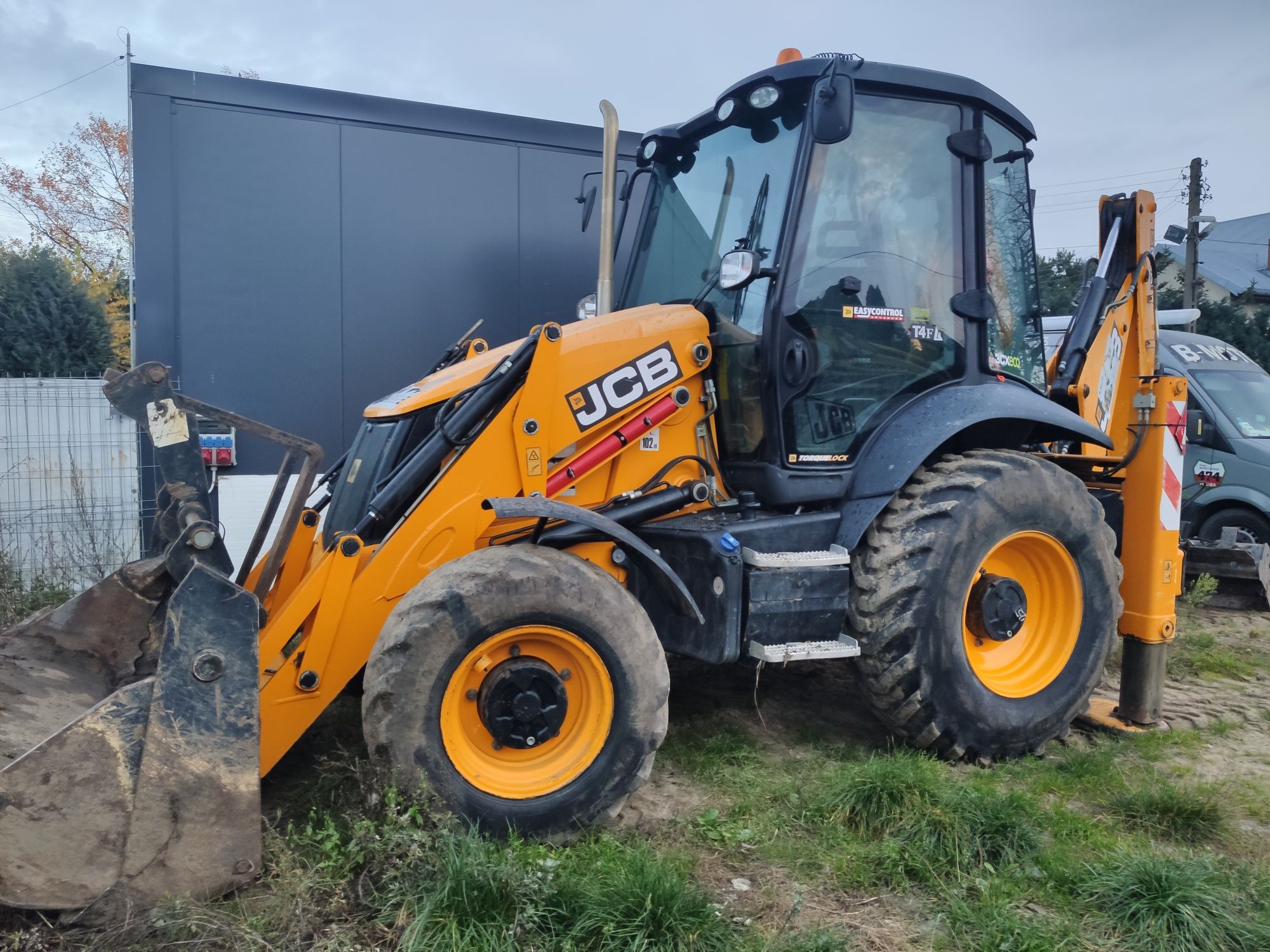 JCB 3CX tylko 4870mth joystick Hydrauliczna Skarpowka Klima bez adblu