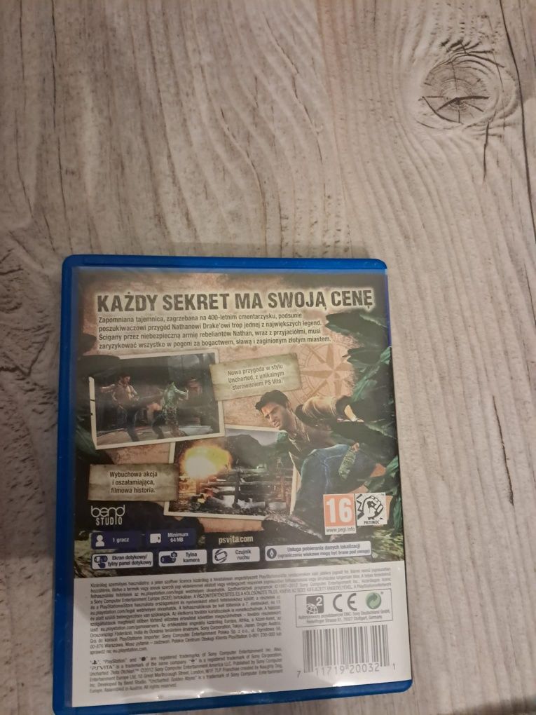 Uncharted Złota Otchłań PS VITA