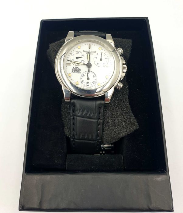 Zegarek Favre-Leuba Geneve Chronograph Quartz / Świetny stan