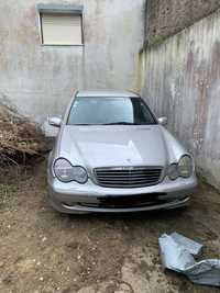 Motor e caixa c200 cdi 2001