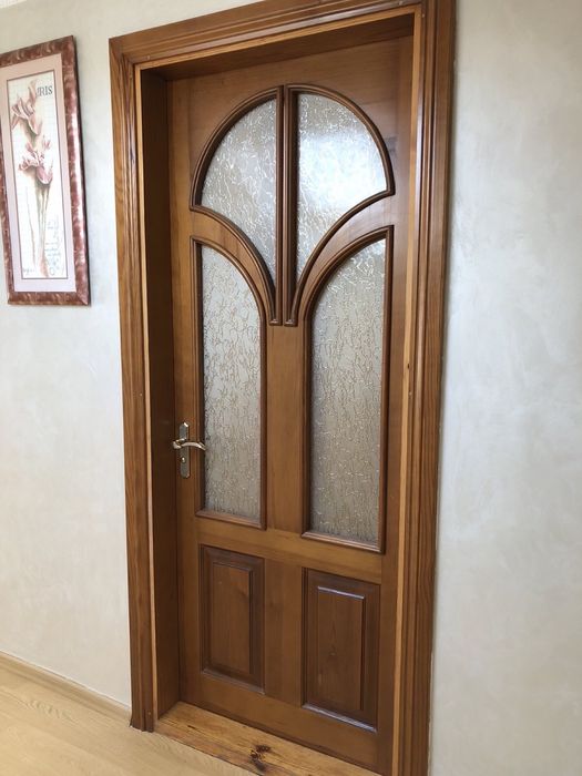 Міжкімнатні двері сосна + коробка 2 шт