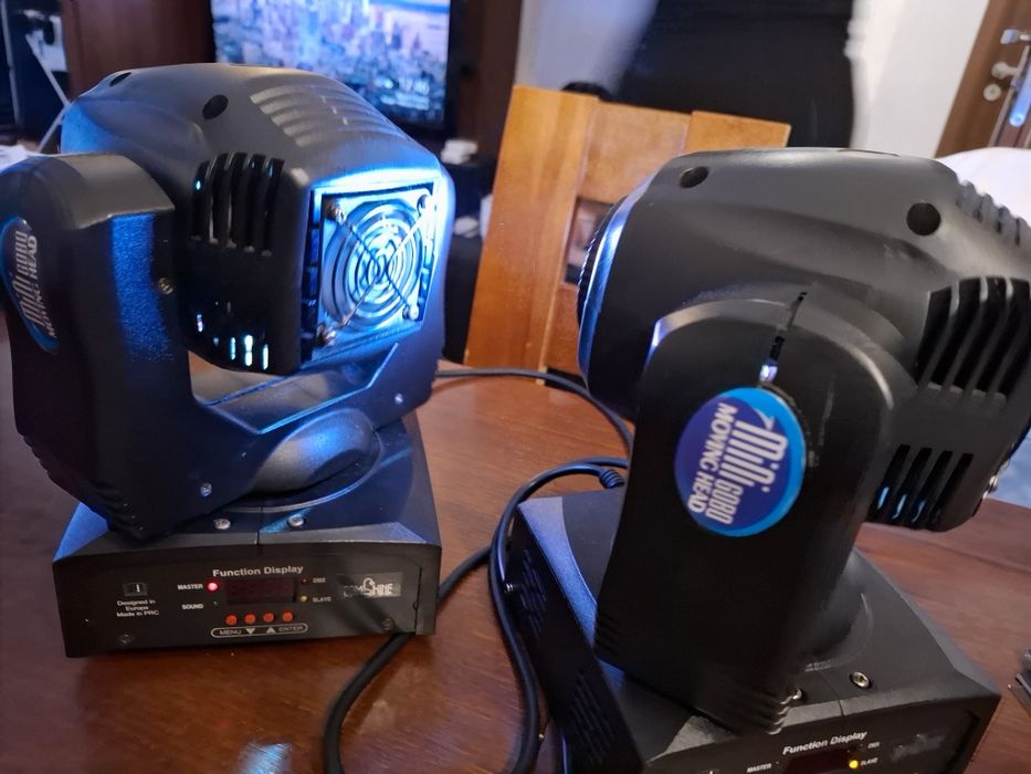 REZERWACJA Mini Gobo Moving Head 2 szt.