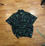 (XL) Рубашка с коротким рукавом гавайка zara сорочка зара