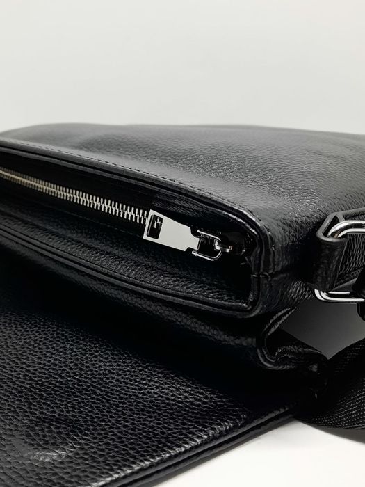 Чоловіча сумка шкіряна барсетка кельвін | Мужская сумка кожаная