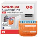 SwitchBot Matter 1 PM, mód. de relé inteligente com medição de energia