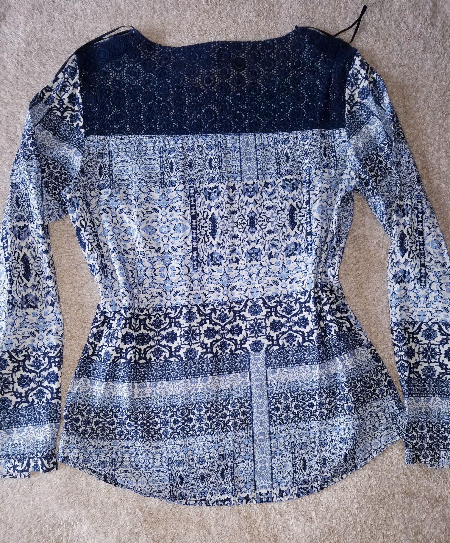 Tom Tailor женская блузка блуза вискоза р. 36 М