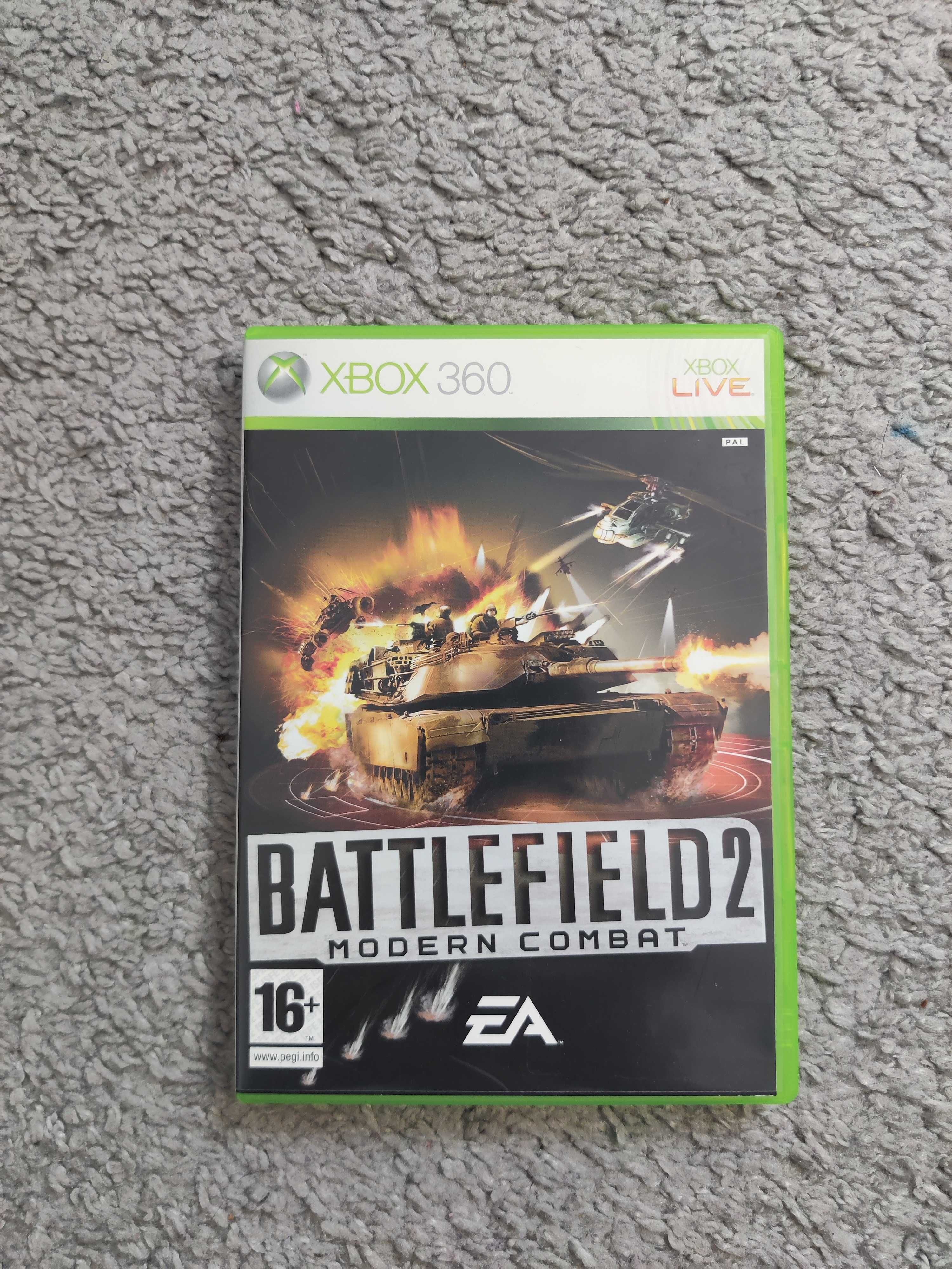 Gra Xbox 360 / Battlefield 2 modern combat ( język angielski )