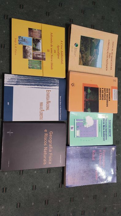 7 Livros sobre Florestas, Ambiente e Ordenamento Rural