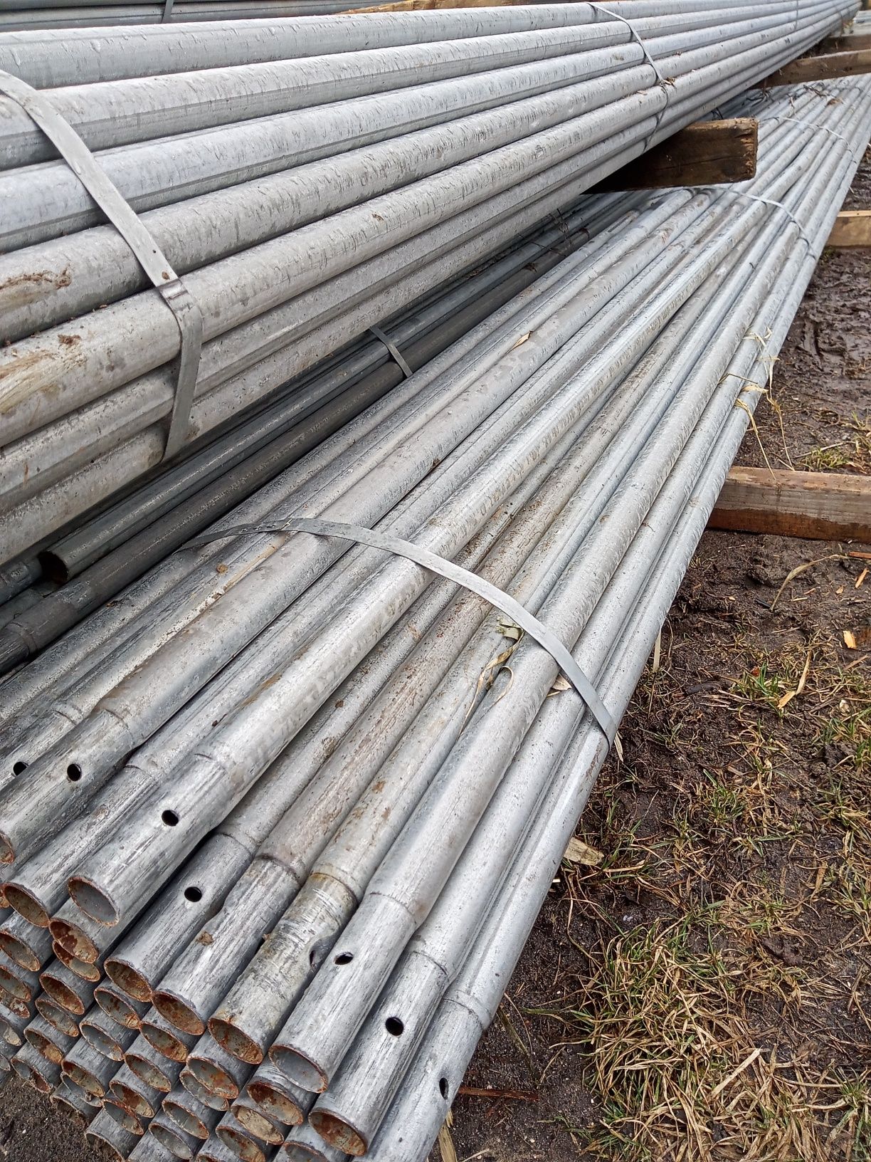 Rury stalowe ocynkowane rura stalowa ocynkowana fi 32mm tunel pałąki